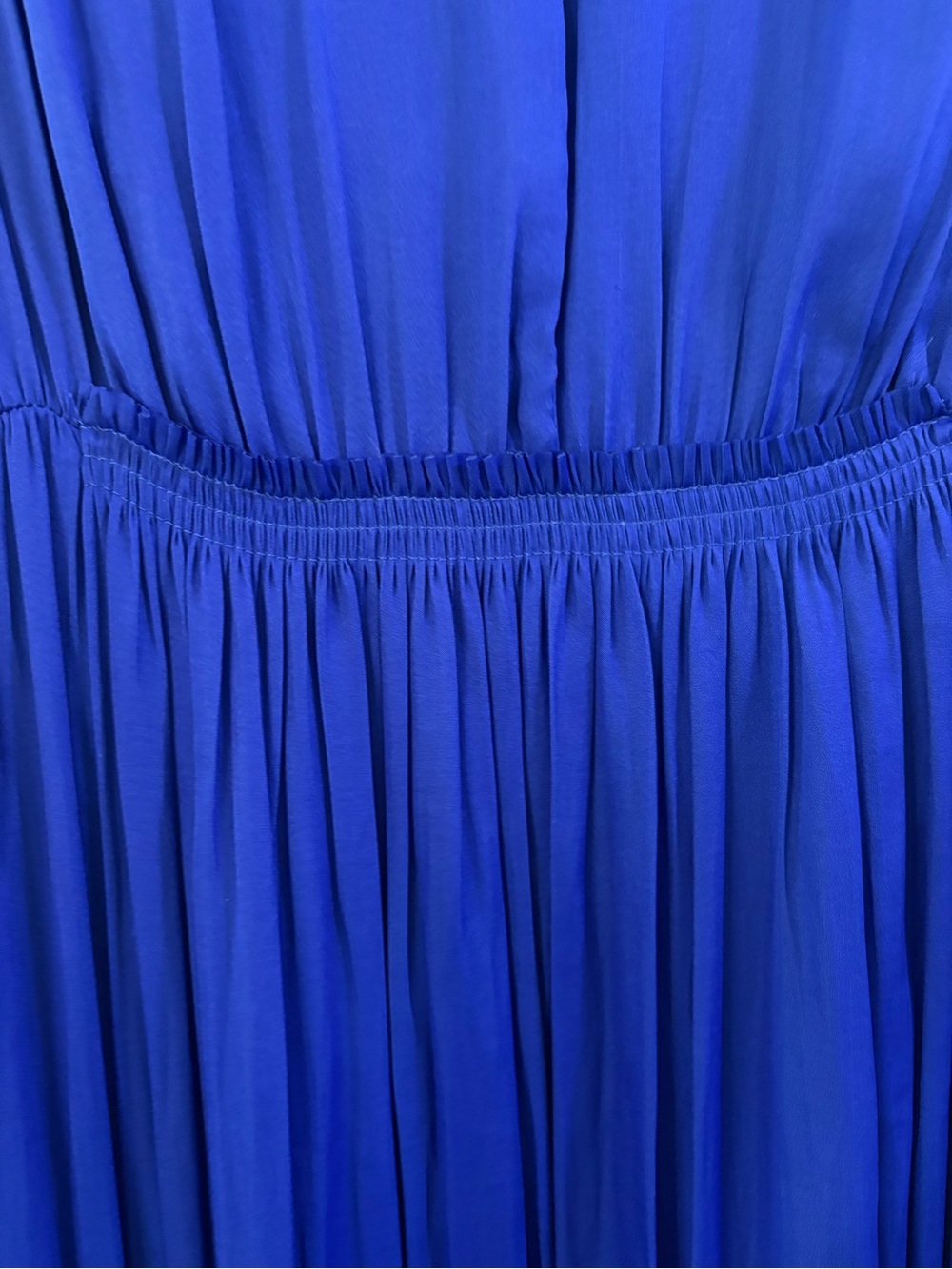 Banana Republic Sleeveless V-Neck Maxi Dress in Cobalt Blue - Picture 5 of 9